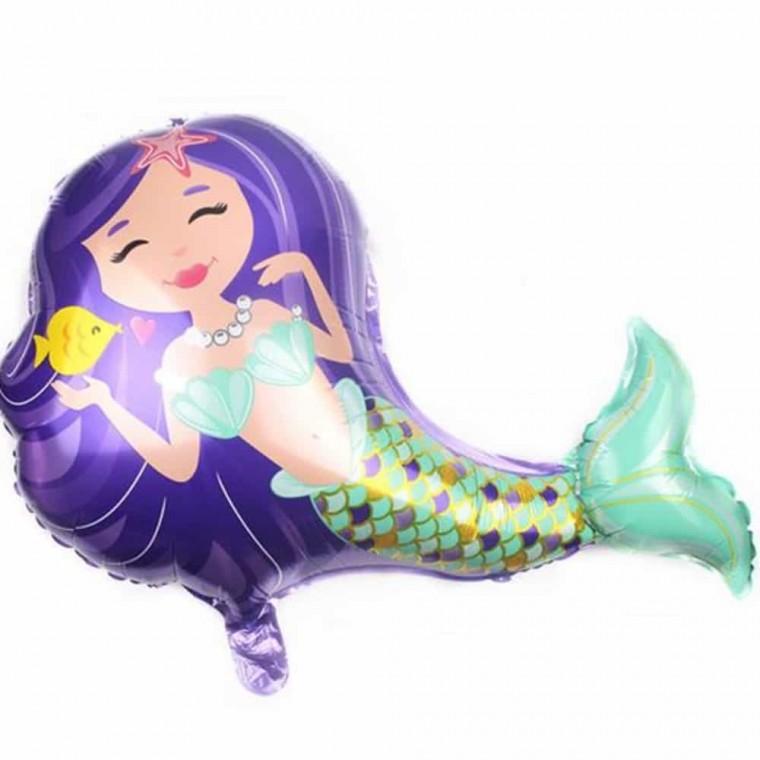 인어공주 보라 헬 헬룸풍선 캐릭터풍선 파티풍선