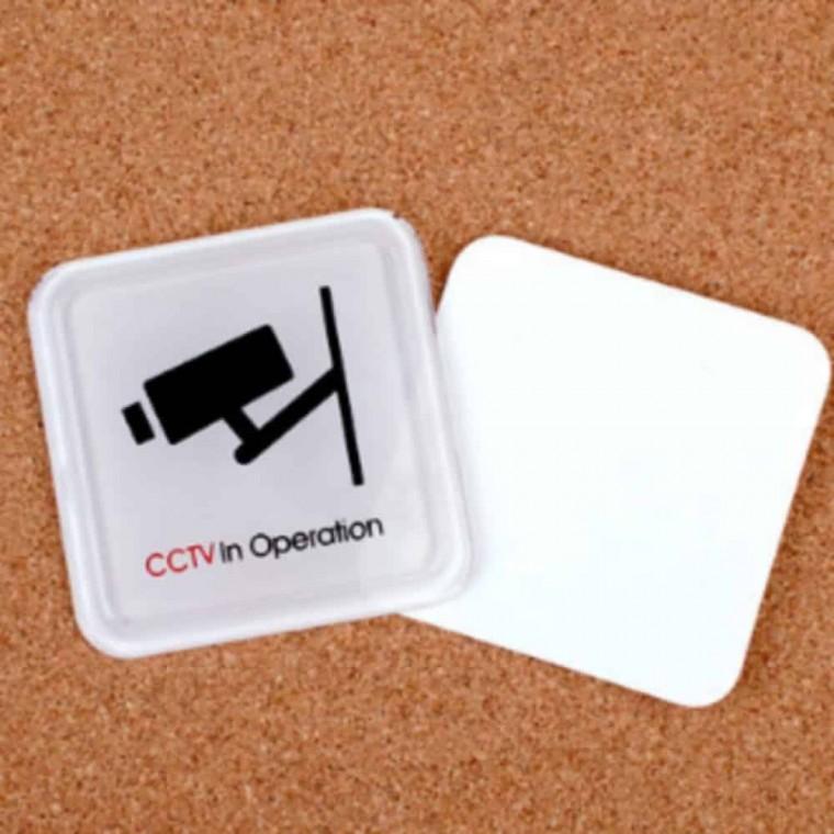 CCTV녹화중 몰딩사인 CCTV문구 CCTV스티커