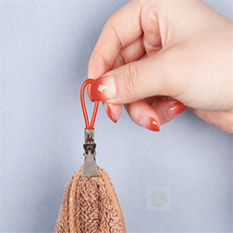 주방 수건 걸이 집게 5p 무타공수건걸이 주방수건걸이
