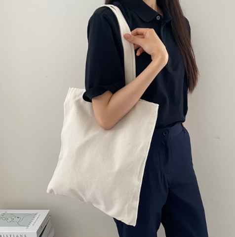 린넨 무지 에코백