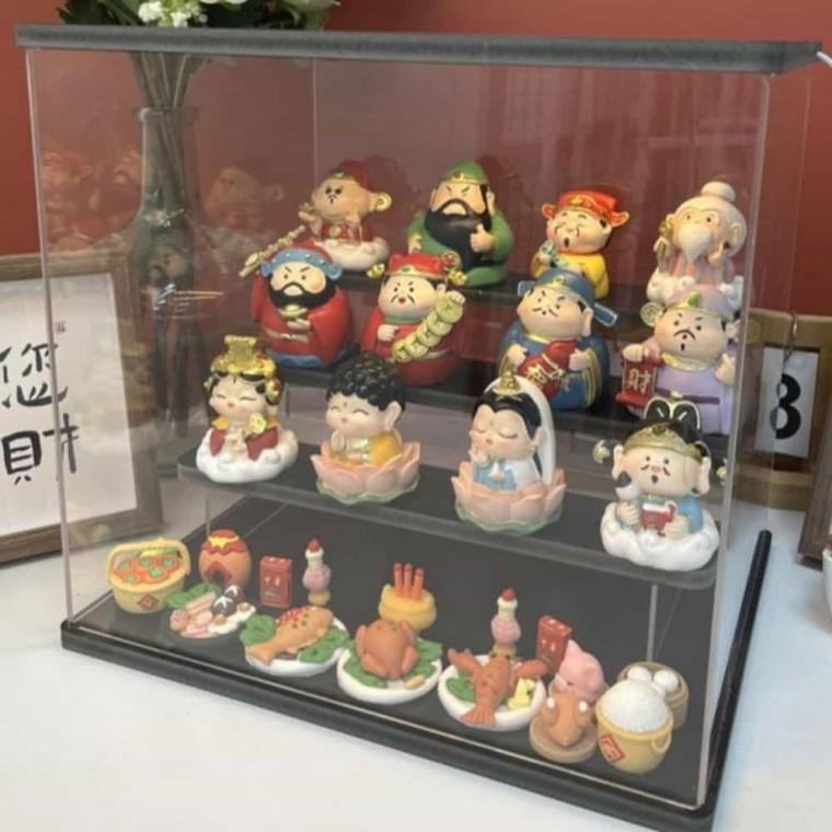 4 피 조명 피규어보관함 피규어선반 피규어정리대