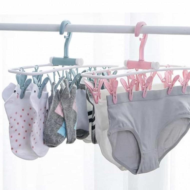 빨래 사각 양말 빨래걸이 빨래집게 양말집게