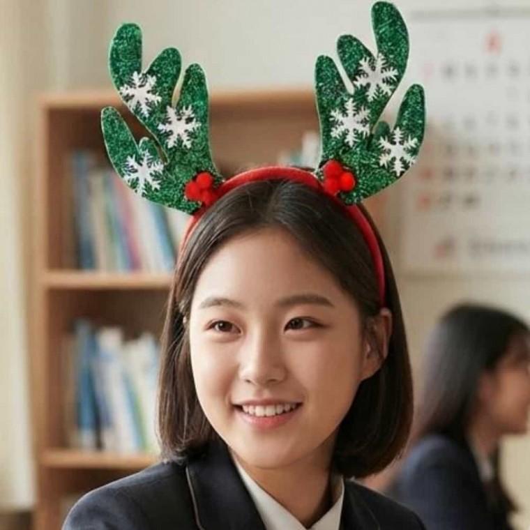 루돌프 머리띠 크리스마스코스프레 귀여운머리띠 크리스마스파티