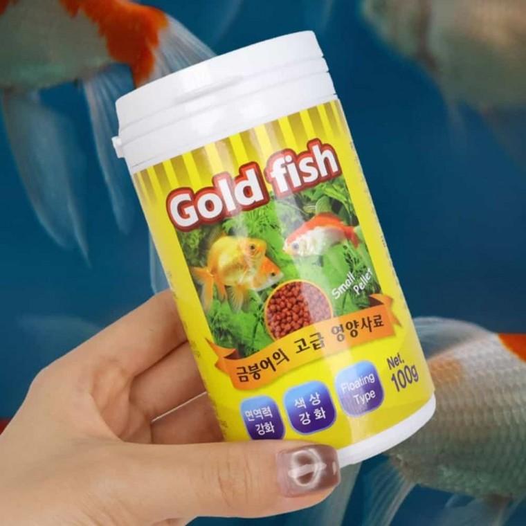골드피쉬 100g 물고기밥 물고기사료 금붕어먹이