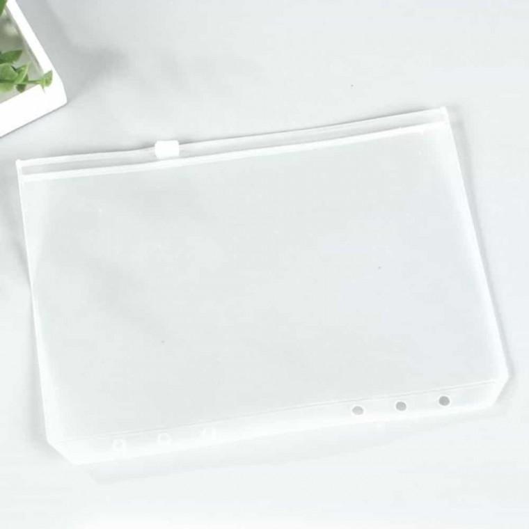PVC 무지속지 pvc투명파우치 다이어리포켓파우치 사진보관파우치