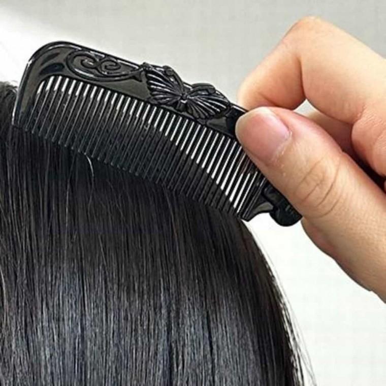 접이식꼬리빗 헤어머리빗 앞머리 휴대용빗