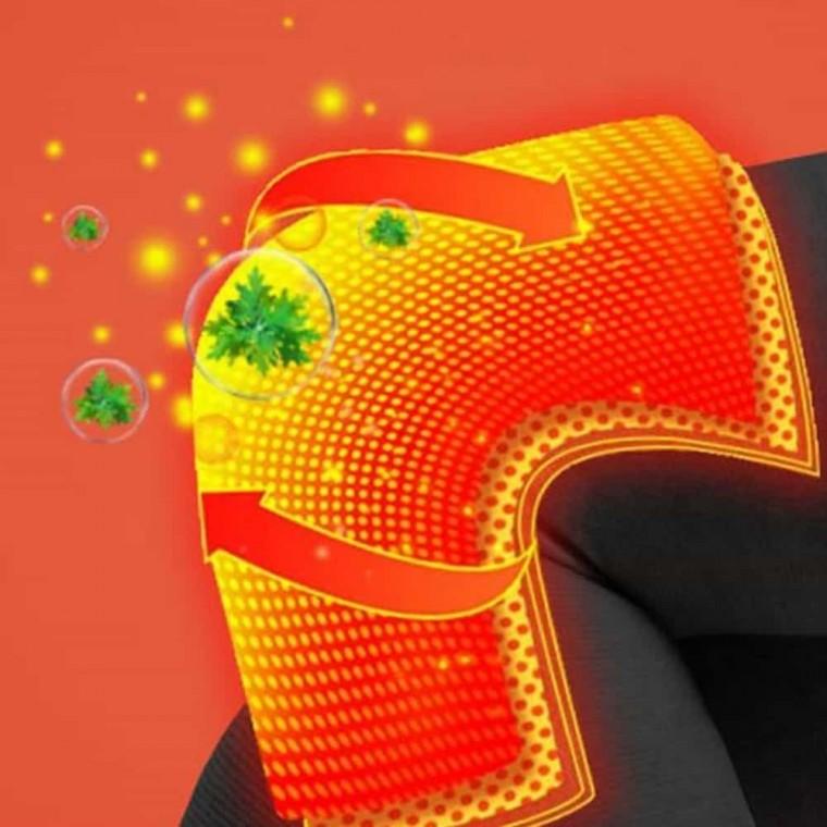 발열 무릎 자가 관절밴드 무릎보조기 러닝무릎보호대