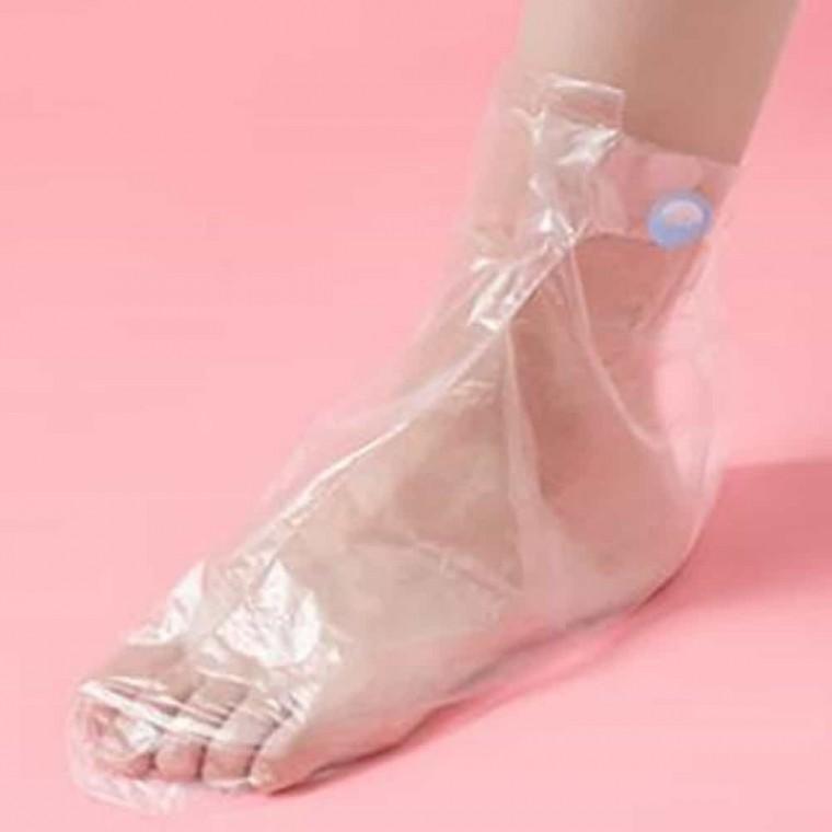 위생비닐양말 100pcs 뒤꿈치갈라짐 바세린 발크림 발 보습 케어