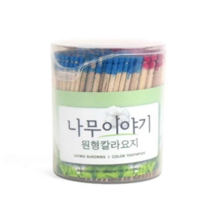 칼라요지 대 과일꼬지 치석이쑤시개