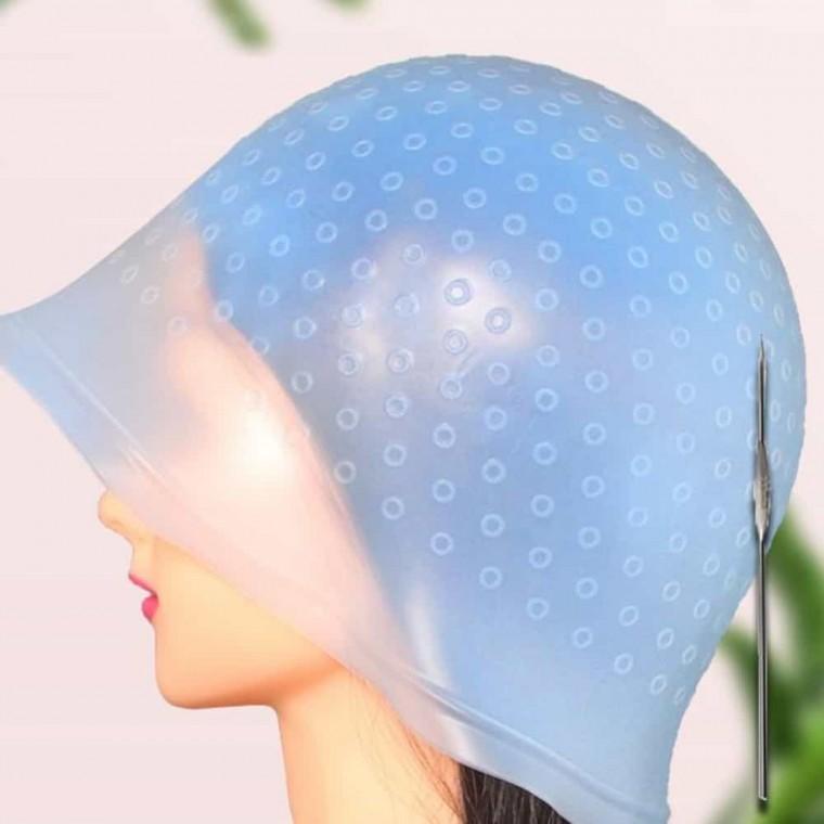 발레 옴브레 염색 브릿지헤어캡 셀프염색 셀프브릿지