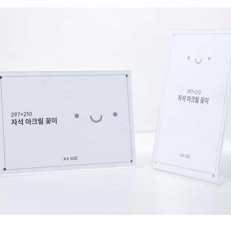 자석 아크릴 가격 테이블스탠드 예약석안내판 전시회쇼카드