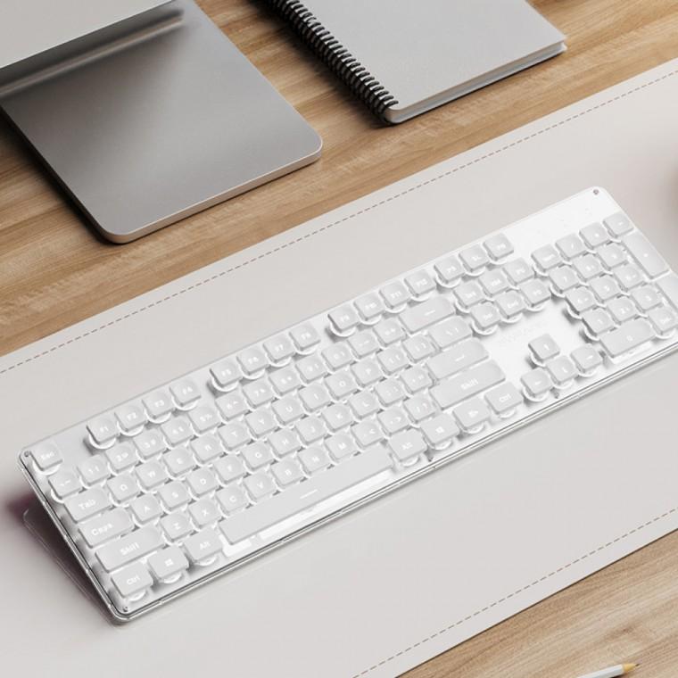 LED 기계식 저소음 사무용 일반형 컴퓨터 키보드