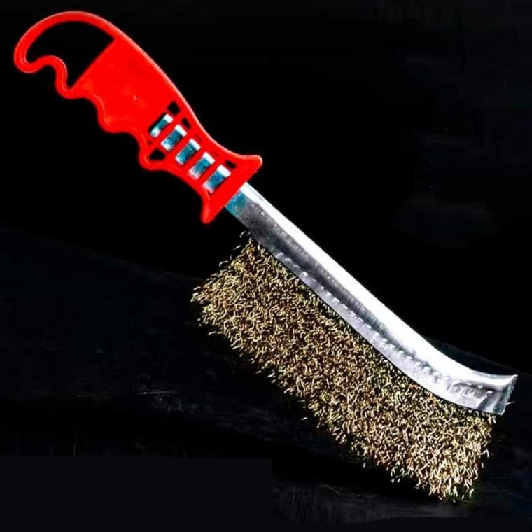 신주 황동 와이어 스텐브러쉬 세척브러쉬 공업용브러쉬