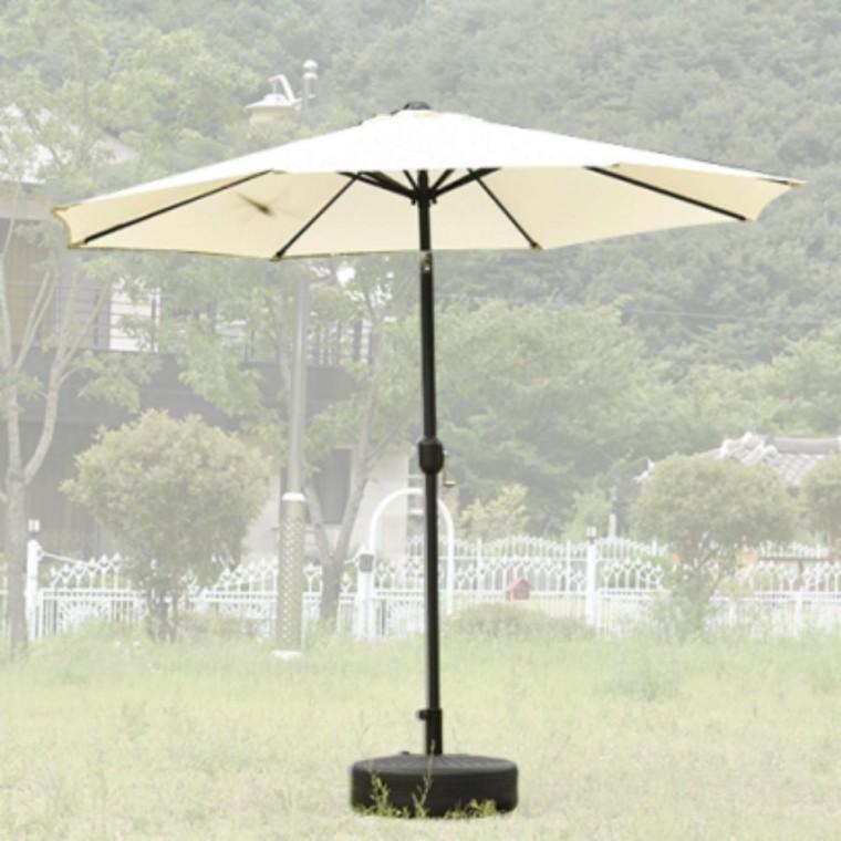 2.7M 휴대용 반자동 각도조절 파라솔 풀세트