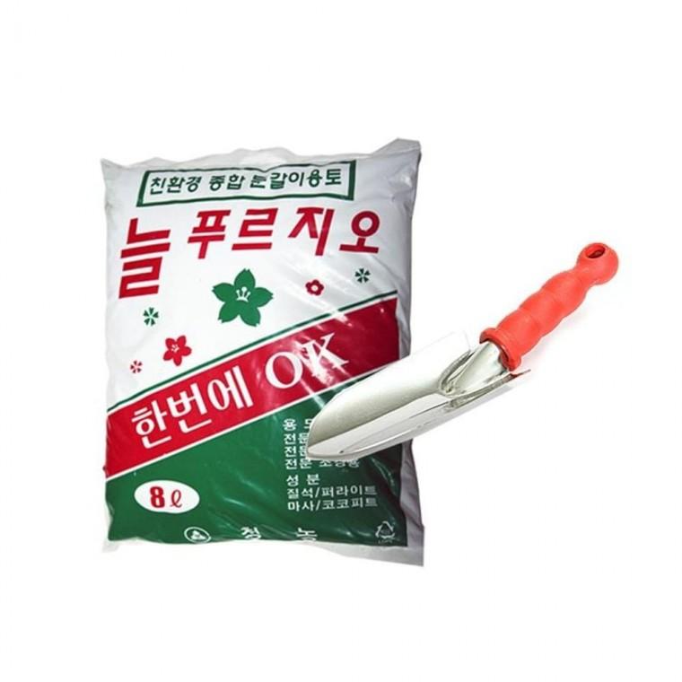 루미나D 분갈이흙 스텐 원예 가드닝 화분 정원 베란다 텃밭 일상용