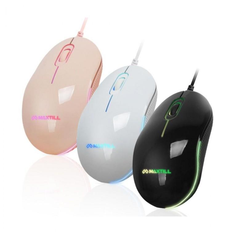 루미나D 마우스 맥스틸 mo-m101u 유선 무소음 usb 전자기기 컴퓨터용