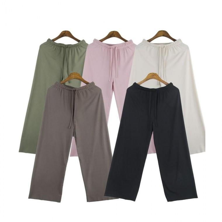 루미나D 밴드 sd-210571 옆트임 통바지 데일리 외출복 일상착용 캐주얼