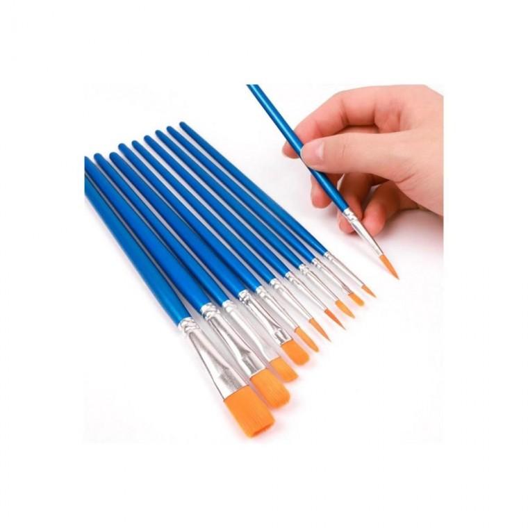 루미나D 유화브러쉬세트 10pcs 메이크업 뷰티용품 화장품정리 휴대