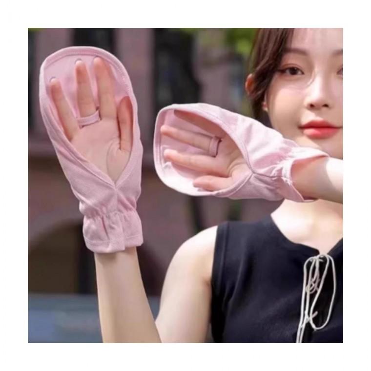 루미나D 쿨장갑 여성 햇빛차단 사계절 손가락 등산 운전 패션소품 데일리 코디용 외출용 휴대