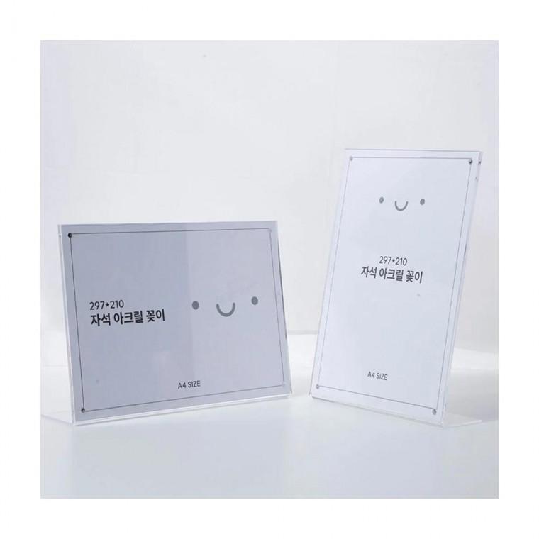 루미나D 자석 a4 투명 아크릴 가정 실내 정리 공간활용 생활용품