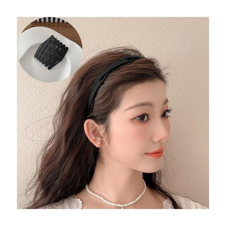루미나D 헤어밴드 접이식 여성 간편한 휴대 여자머리띠 패션소품 데일리
