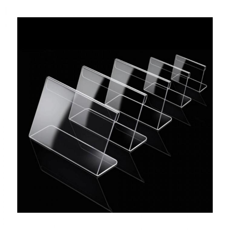 루미나D 네임택 15x10cm 아크릴 l자형 가격표 가정 실내 정리 공간활용 생활용품