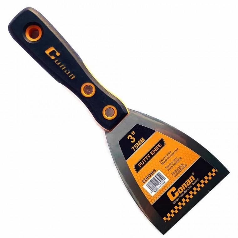 카본스틸 7.62cm 도배용품 시공칼 헤라공구