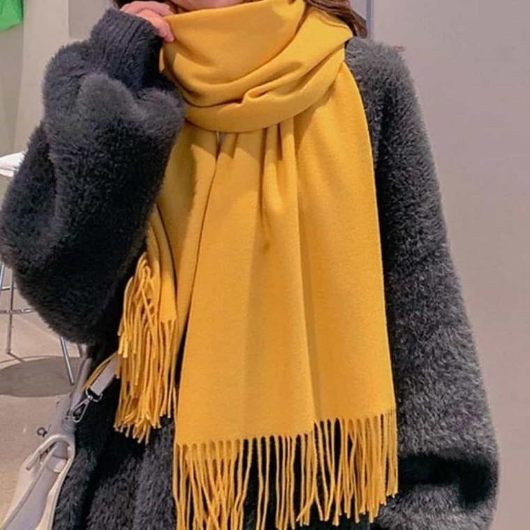 캐시미어 남여공용 머플러 커플목도리 학생목도리 따뜻한목도리