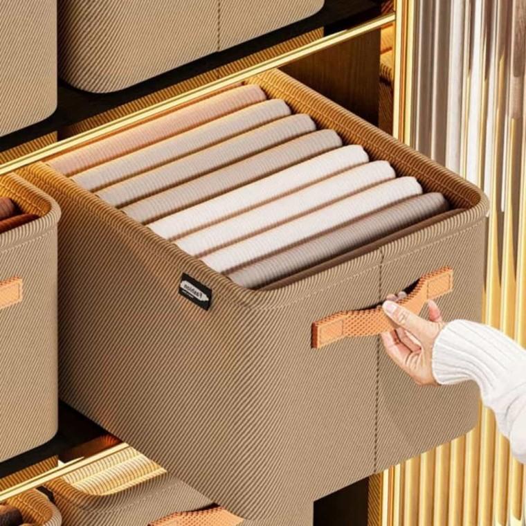 접이식 수납함 여름옷정리함 옷보관박스 옷수납정리함