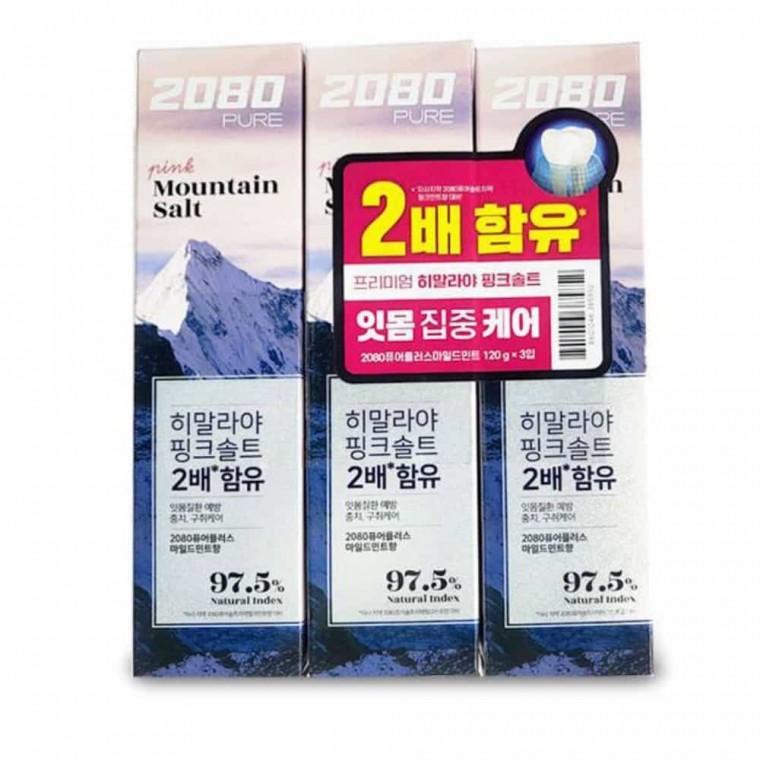 애경 치약 히말라야 3개 덴탈케어 여행용치약 민트치약