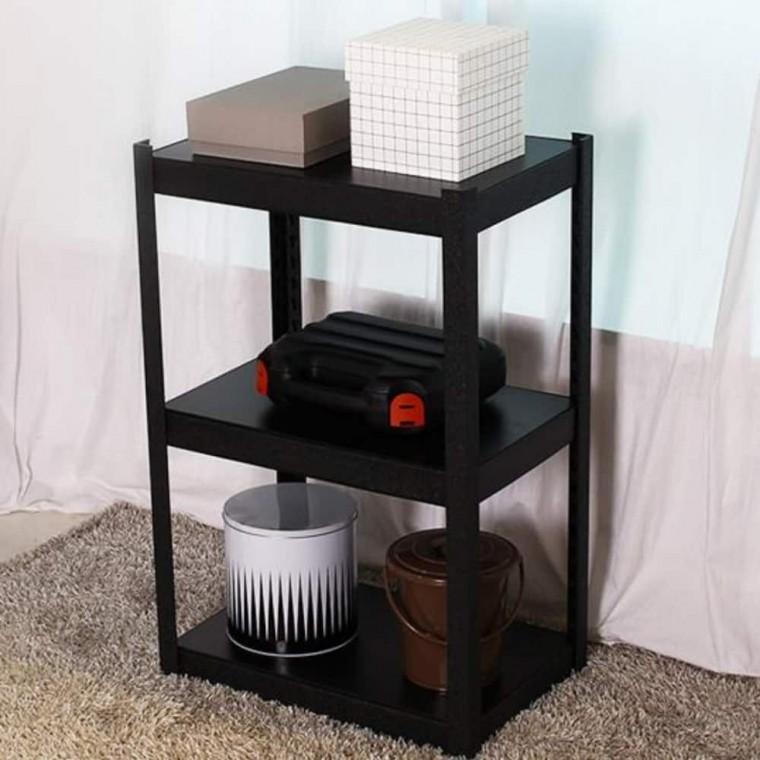 고릴라랙 60cm 3단 다용도선반 철제선반 수납선반 메탈선반 렉선반