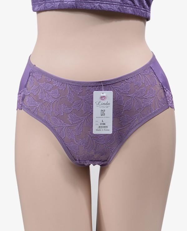 엠다인A 레이스 삼각팬티 비비안면팬티 여성순면팬티