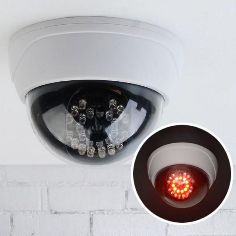 LED 돔형 가짜CCTV 모형카메라