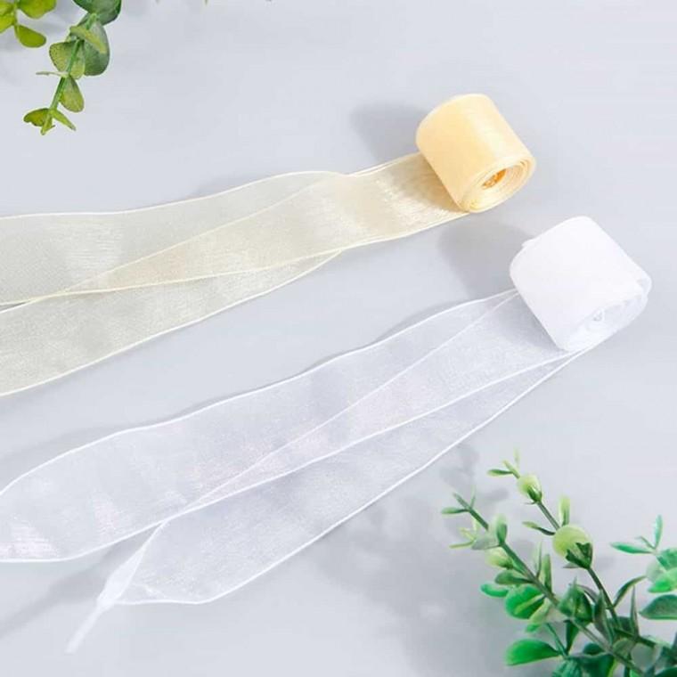 레이스 신발끈 130cm 쉬폰끈 쉬폰운동화끈 신발꾸미기끈