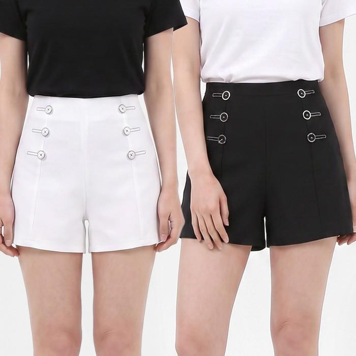HL] 반바지 버튼 버뮤다팬츠 남성반바지 와이드팬츠