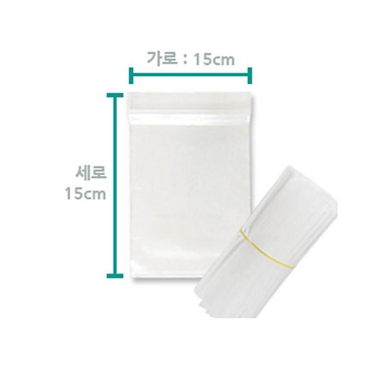 루미나D 보관팩 15cmx15cm 100장묶음 비닐 가정 수납정리