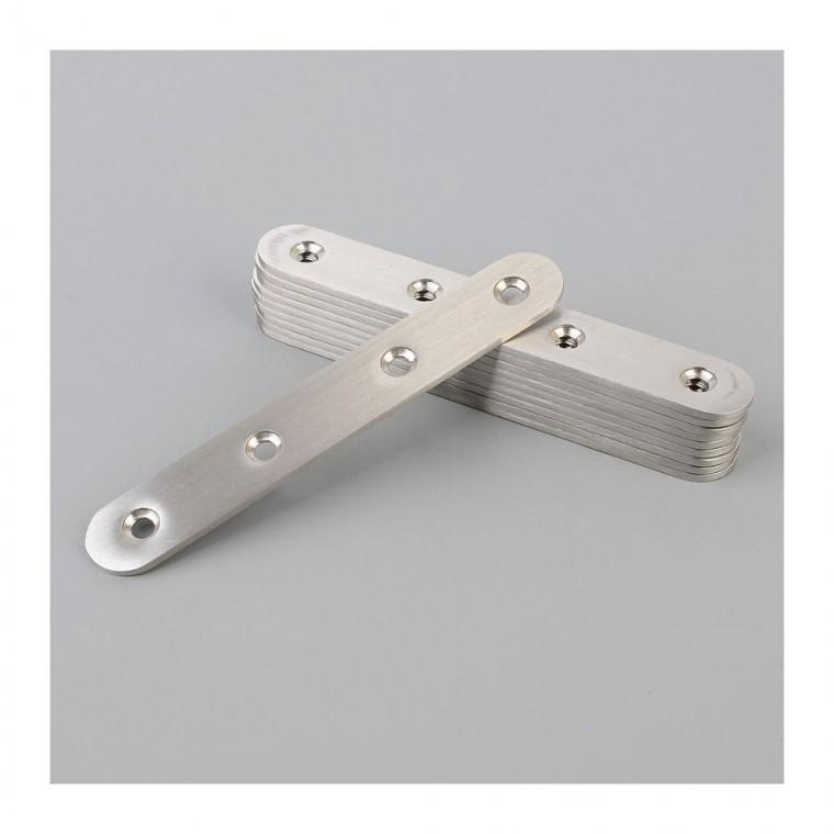 목재 접합 보강 DIY 10개입 조립 나사구멍 선반 122mm 고정 평판철 가구