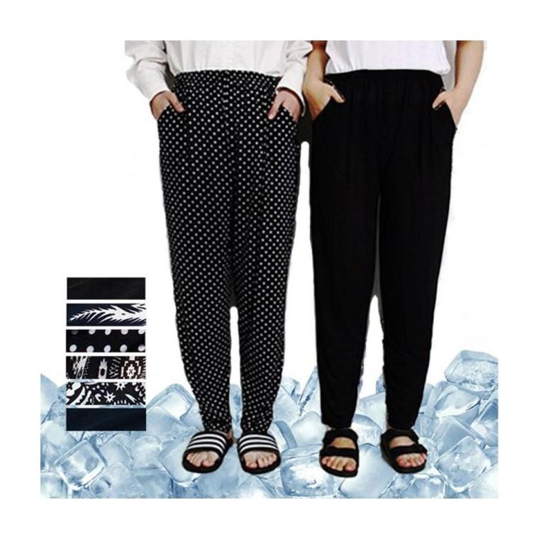 루미나D 팬츠 아이스 쿨 바지 몸빼 일바지 데일리 외출복 캐주얼코디
