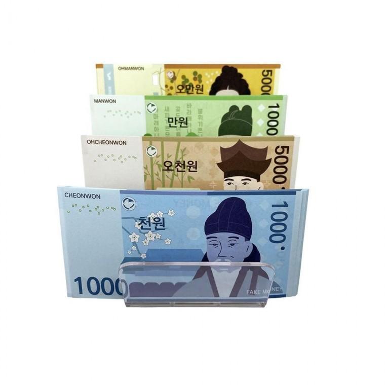 루미나D 진열대 아크릴 현금 머니 챌린지 스탠드 소품수납 공간정리