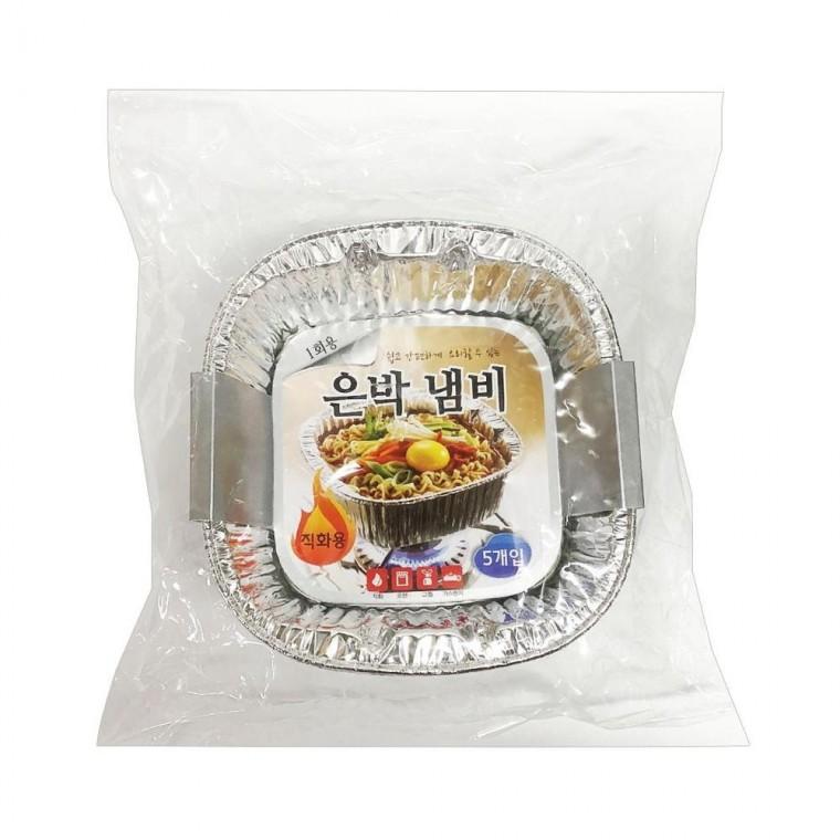 루미나D 냄비 10p 라면용기 일회용 은박냄비 뽀그리 주방용 조리용