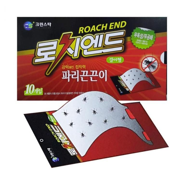 루미나D 파리끈끈이 10매 위생용품 제거 로치엔드 파리 생활청소
