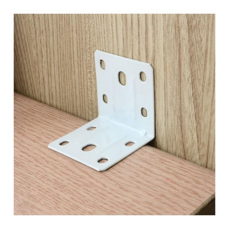 목공 코너 보강철 조립 고정 가구 DIY 선반 직각 10개입 대형 브라켓