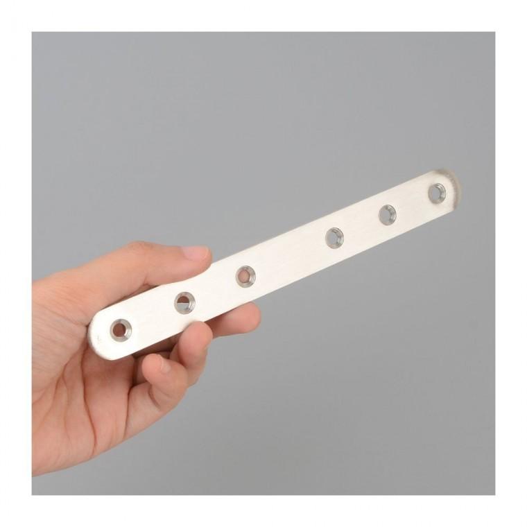 선반 가구 보강 DIY 조립 고정 나사홀 목공 10개입 일자형 연결철 175mm