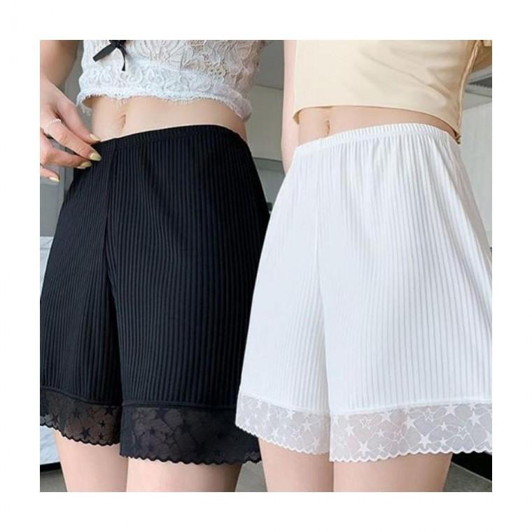 루미나D 바지 레이스 스타 러블리한 포인트 얇고 데일리 외출복 캐주얼코디