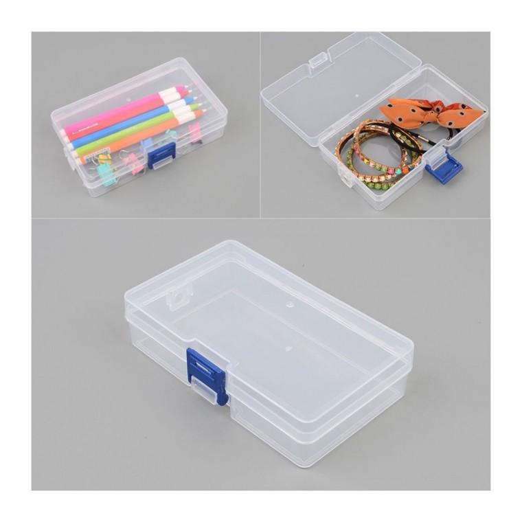 칸막이함 비즈 구슬 클리어 반투명 악세사리 정리 부자재 사각 DIY