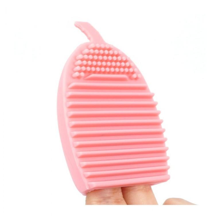 브러시 클리너 청소판 세척 빨래판형 실리콘 위생관리 화장솔 메이크업