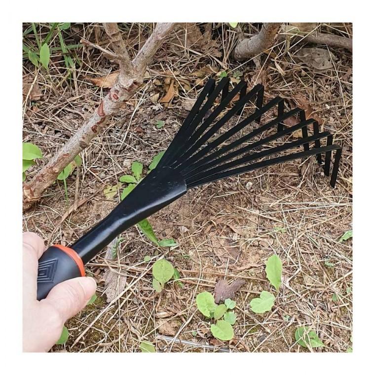 원예 텃밭 스틸 잔디 농기구 관리 정원 가꾸기 흙고르기 잡초 제거 갈퀴