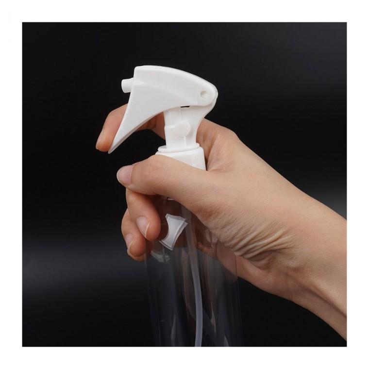 250ml 트리거 분무기 투명 미용실 펌프 청소 물뿌리개 스프레이 살롱