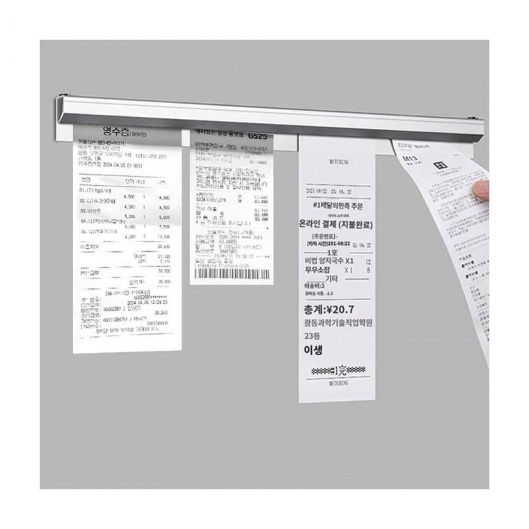 루미나D 꽂이 50cm 주문서정리 오더랙 영수증 영수증보드 가정 사무실 수납 보관용