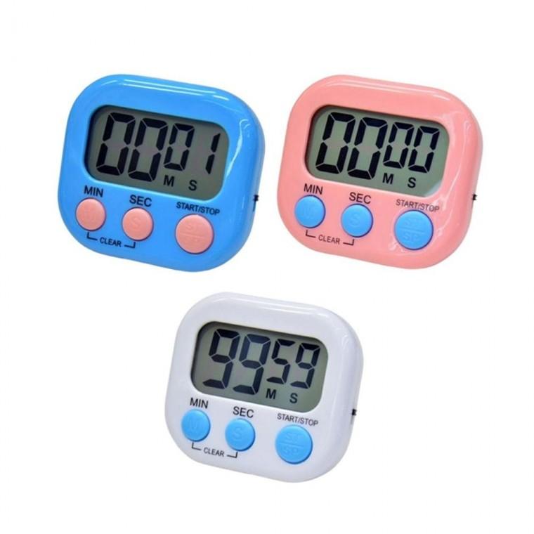 루미나D 주방 타이머 dd-12982 알람 자석 시계 쿠킹 탁상 사무실 시간 확인 생활용품